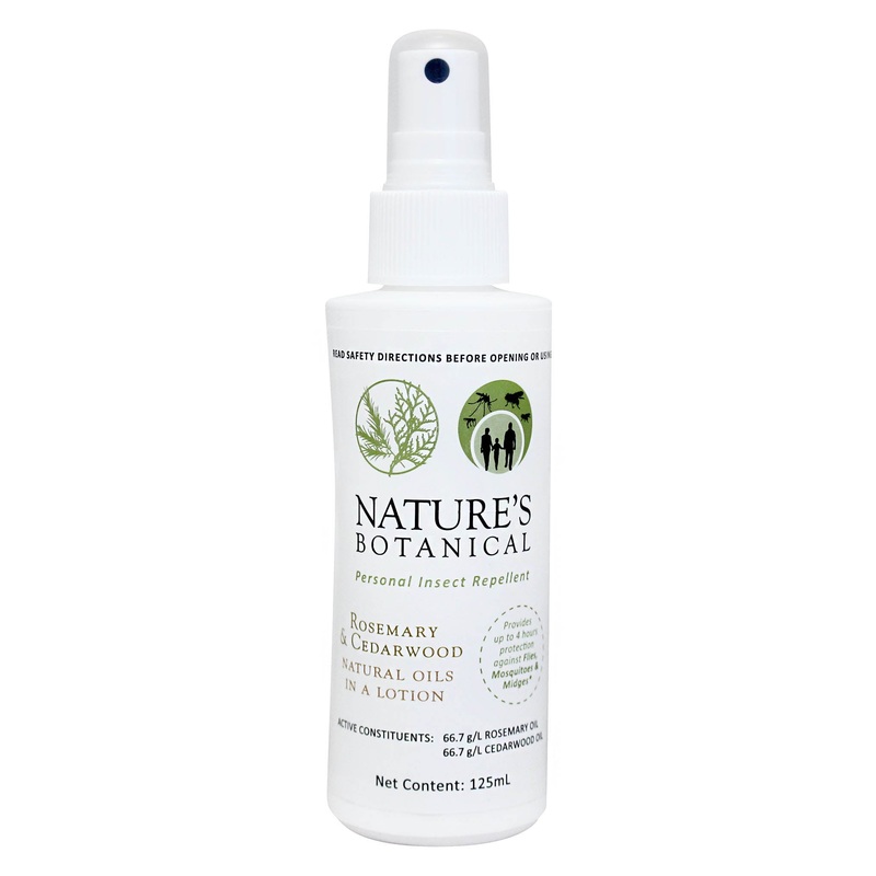 Nature’s Botanical Rosemary & Cedarwood Lotion Personal Insect Repellent