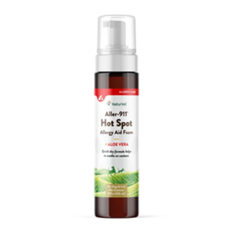NaturVet Aller-911 Hot Spot Foam 8 oz.