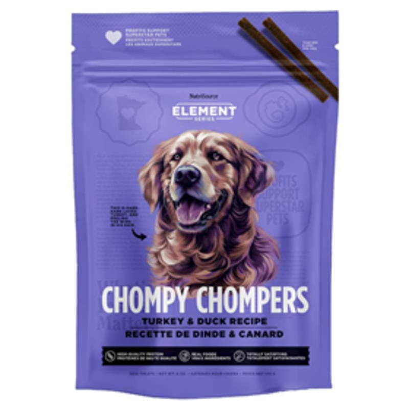 NutriSource Element Chompy Chompers Turkey & Duck 6oz