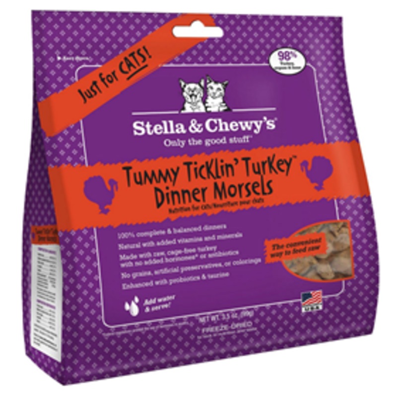 Stella & Chewy’s Tummy Ticklin’ Turkey Dinner Morsels 3.5 oz.