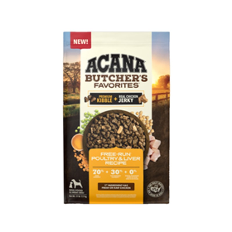 ACANA Butchers Favorites Free Run Poultry & Liver Recipe Dry Dog Food