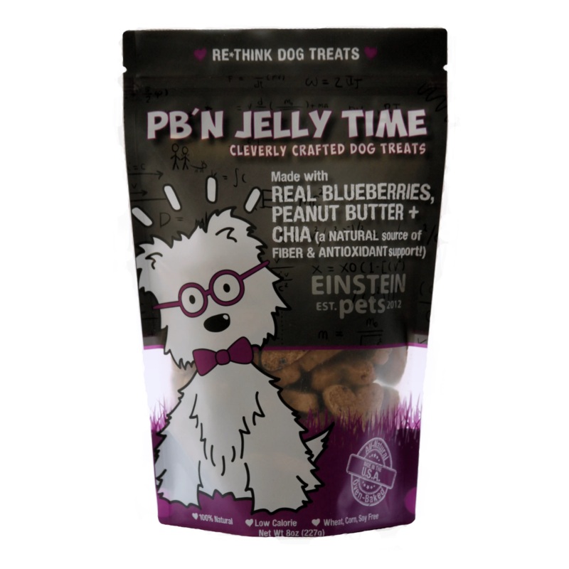 Einstein PB’N Jelly Time Dog Treats 8oz