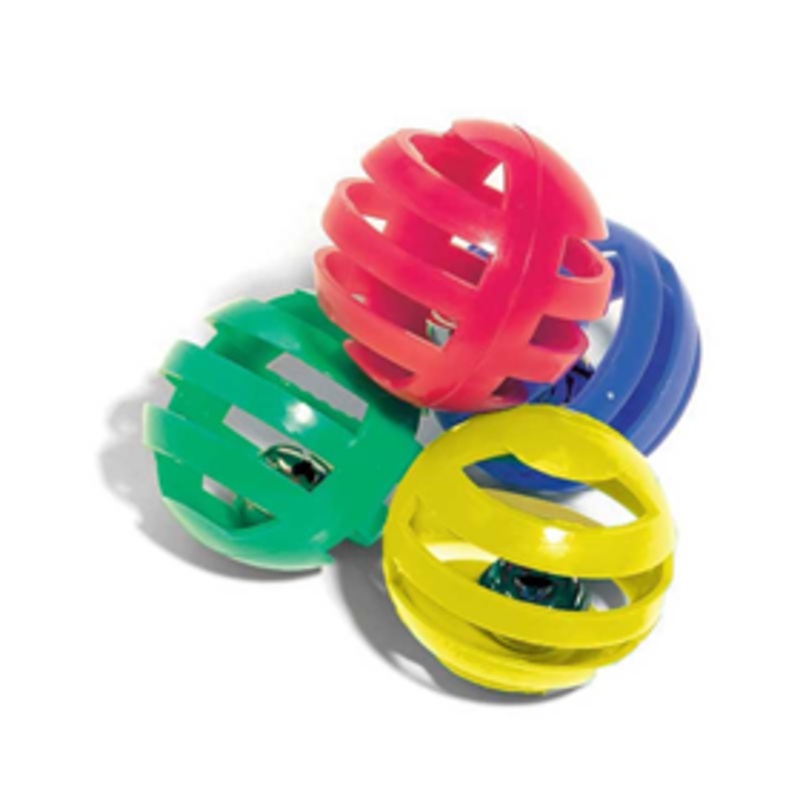 Ethical Pet Spot Slotted Balls Cat Toys