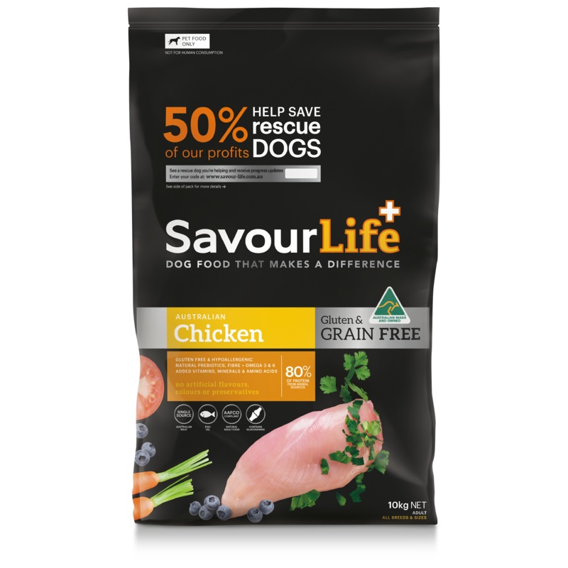 SavourLife Grain Free Adult Dog Australian Chicken Dry Food