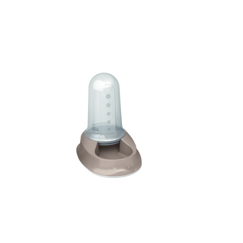 Stefanplast Chic Food & Water Dispenser Dove Grey 2L