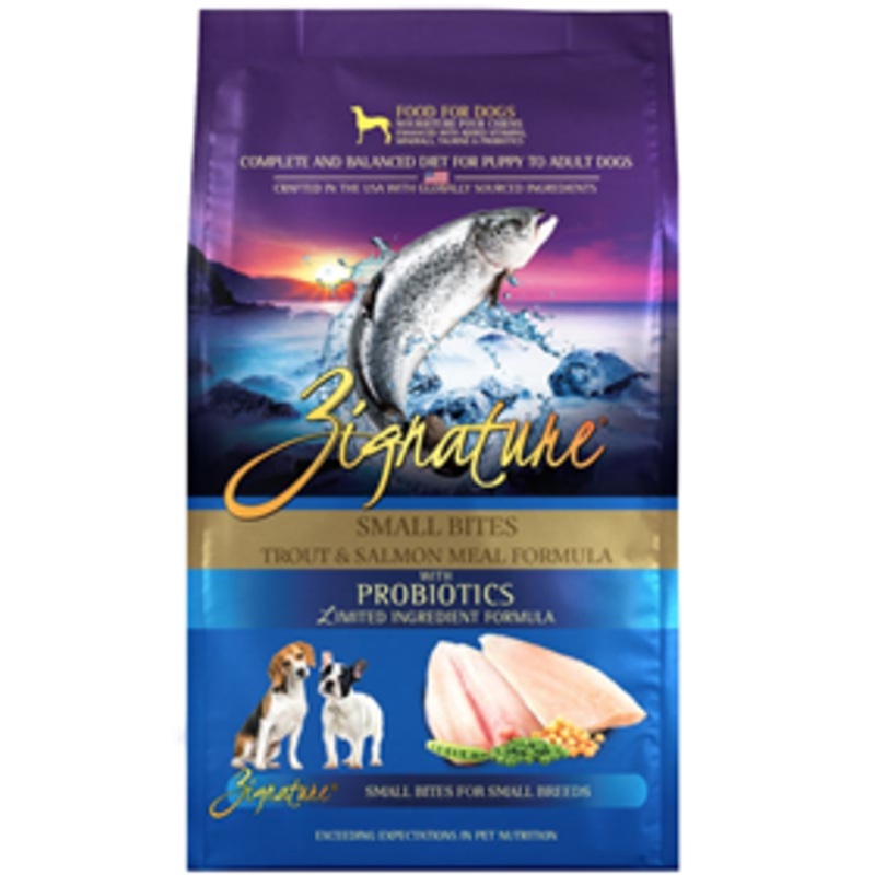 Zignature Trout & Salmon Meal Limited Ingredient Formula Dog Food