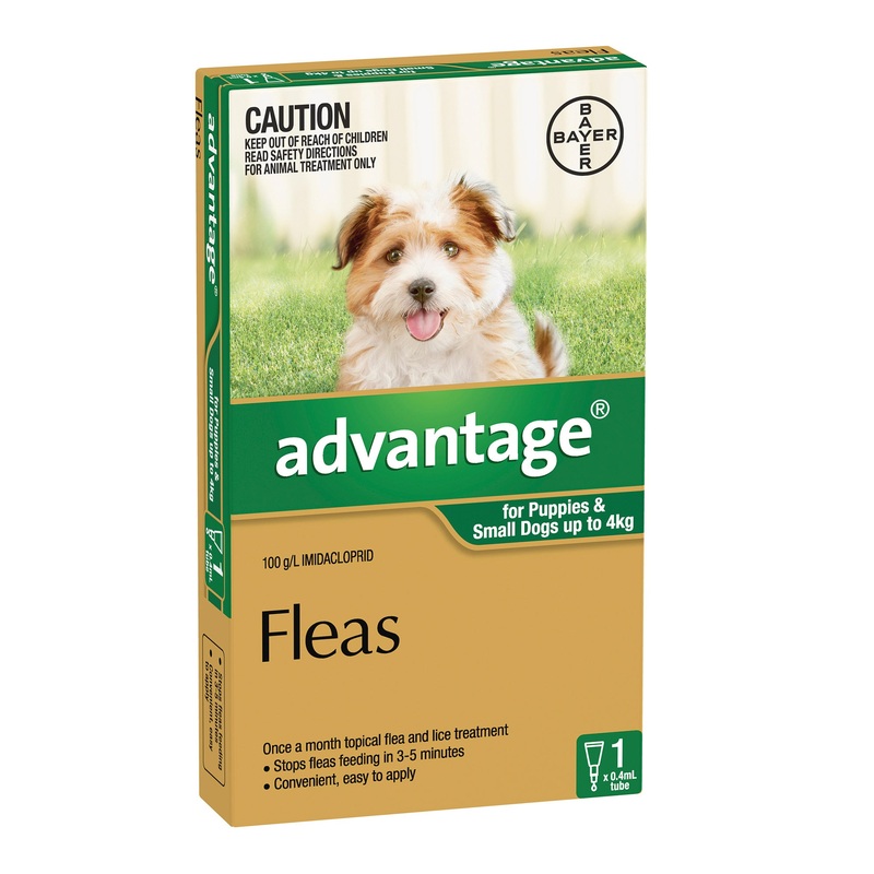 Advantage for Dogs & Puppies Under 4kg