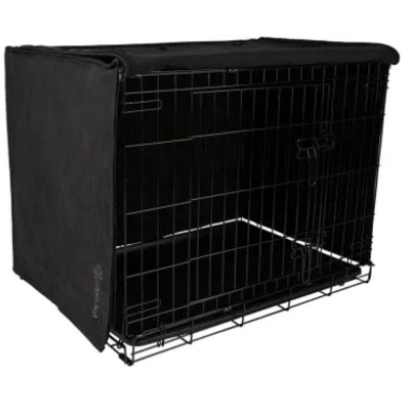 District70 Dog Crate Cover Dark Grey XL 110x73x76cm