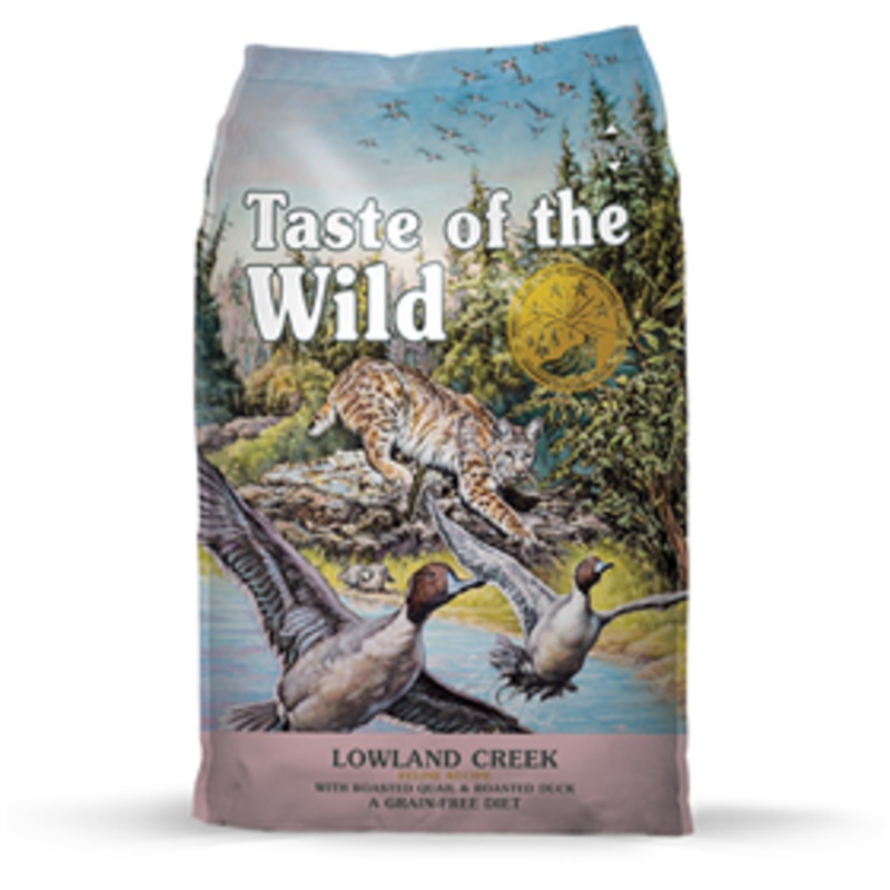 Taste of the Wild Lowland Creek Feline Recipe with Roasted Quail & Roasted Duck