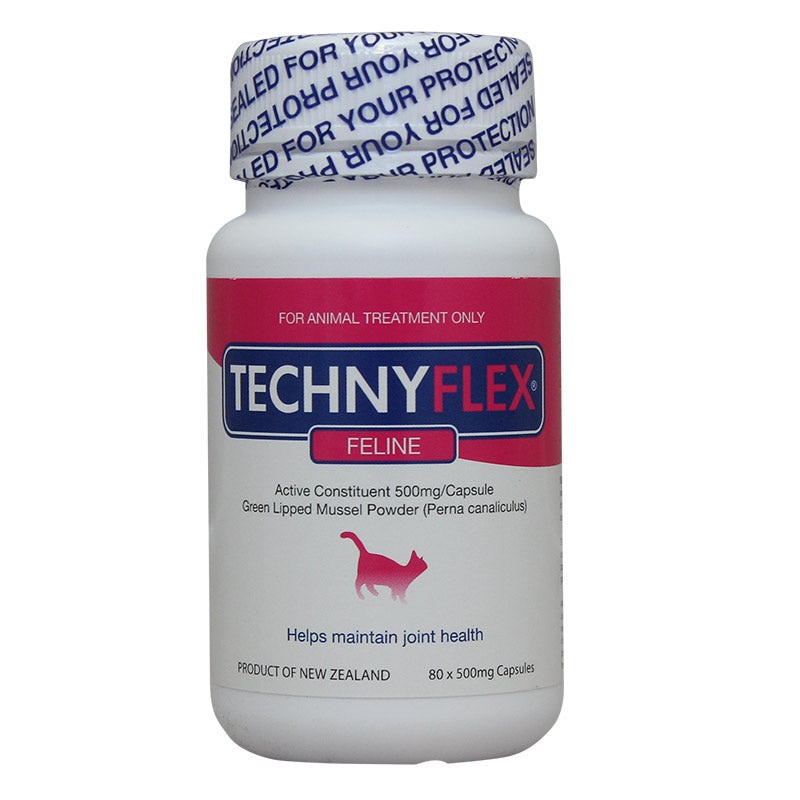 Technyflex Feline Natural Joint Supplement Capsules 80’s