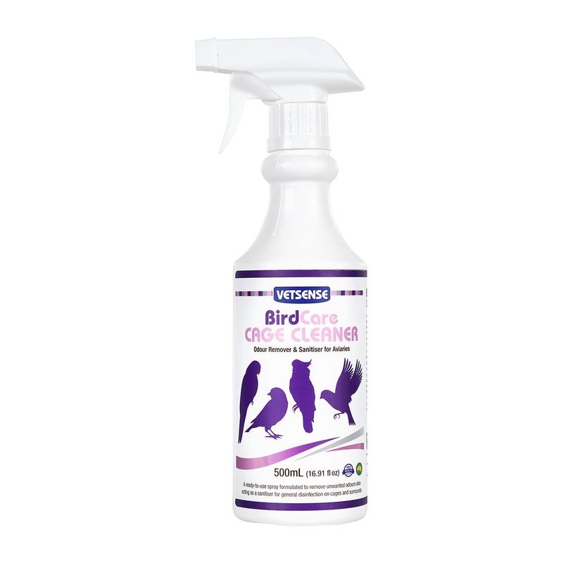Vetsense BirdCare Cage Cleaner 500mL