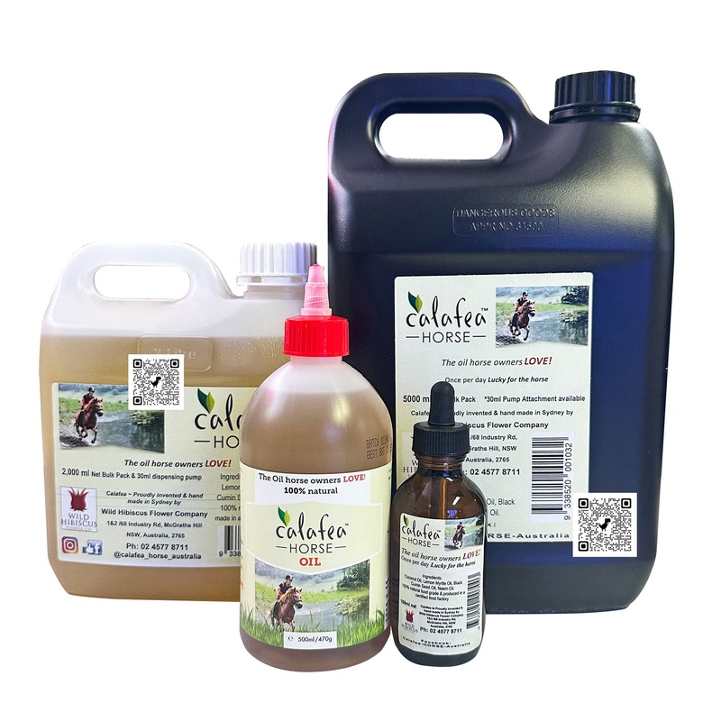 Calafea Horse Oil|100mL|500mL|2L|5L