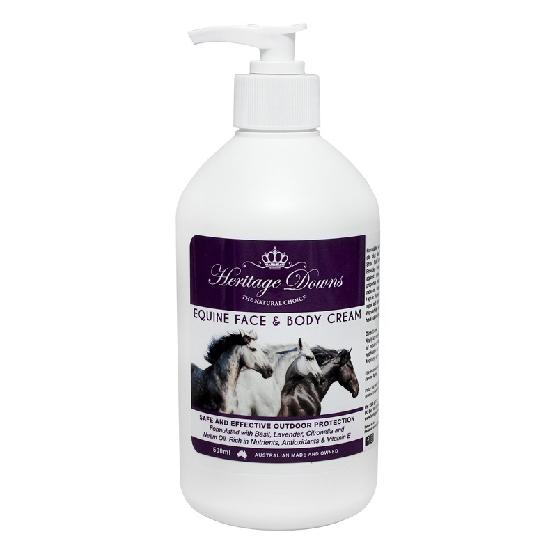Heritage Downs Equine Face & Body Cream for Natural Insect Protection