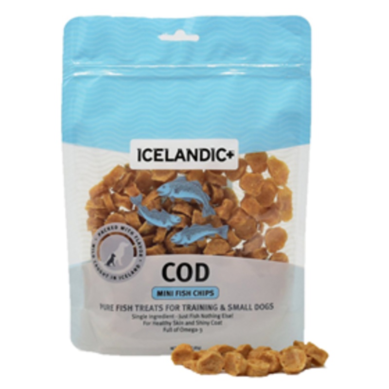 Icelandic + Mini Cod Fish Chips 2.5 oz.