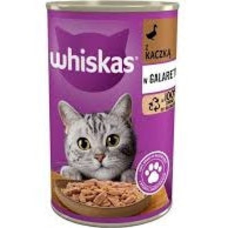 Whiskas Duck in Jelly 400gr|1x400gr|24x400gr