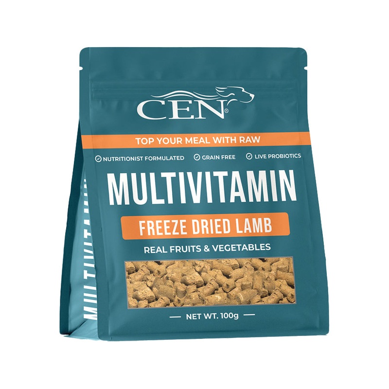 CEN Multivitamin Freeze Dried Lamb Chews for Dogs 100g