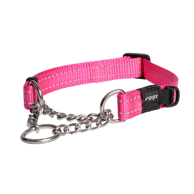 Rogz Control Obedience Dog Collar Pink