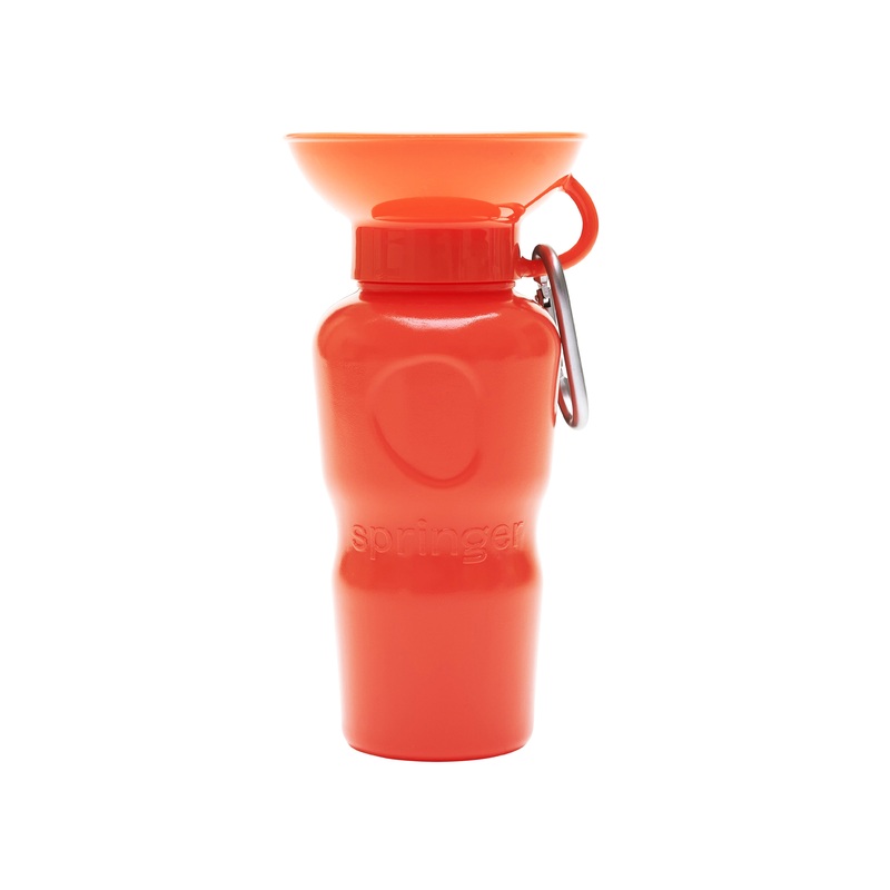 Springer Pets Classic Dog Travel Bottle Poppy 650ml
