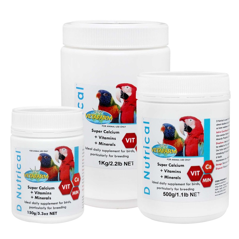 Vetafarm D Nutrical Powder|150g|500g|1kg