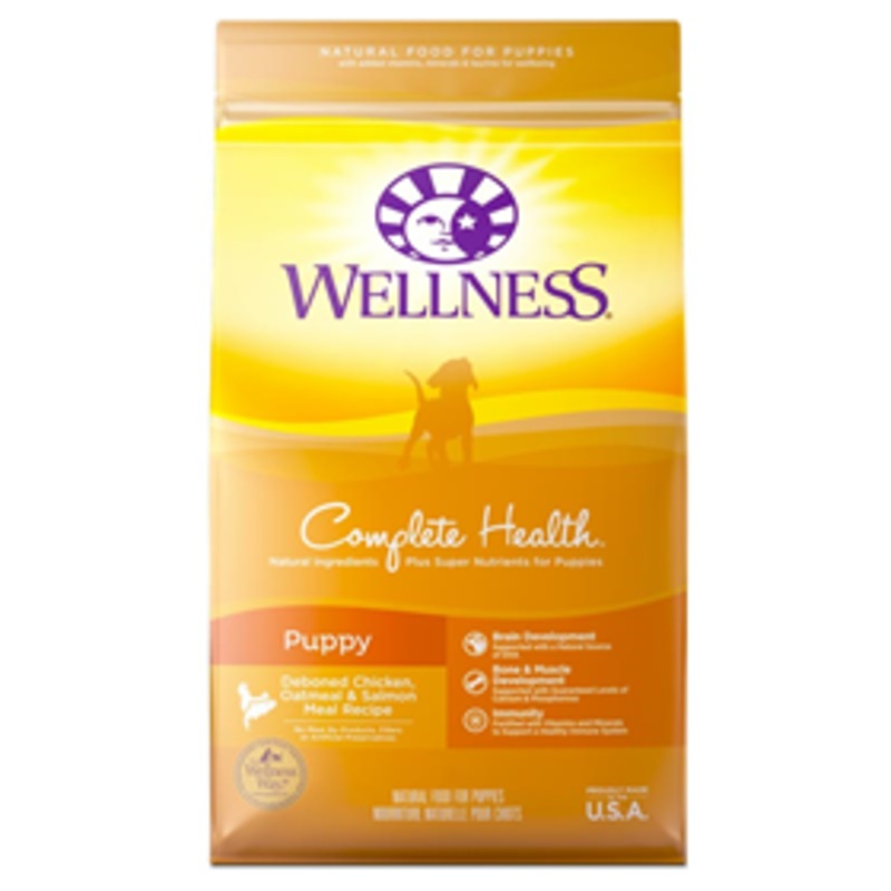 Wellness Complete Health Deboned Chicken, Oatmeal & Salmon Puppy Food