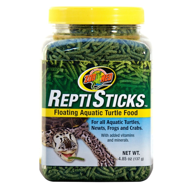 Zoo Med ReptiSticks Floating Aquatic Turtle Food – 5 Ounces