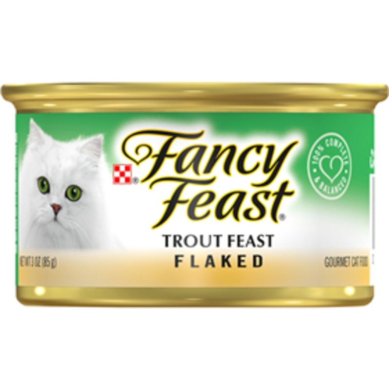 Fancy Feast Flaked Trout Gourmet Cat Food 3oz