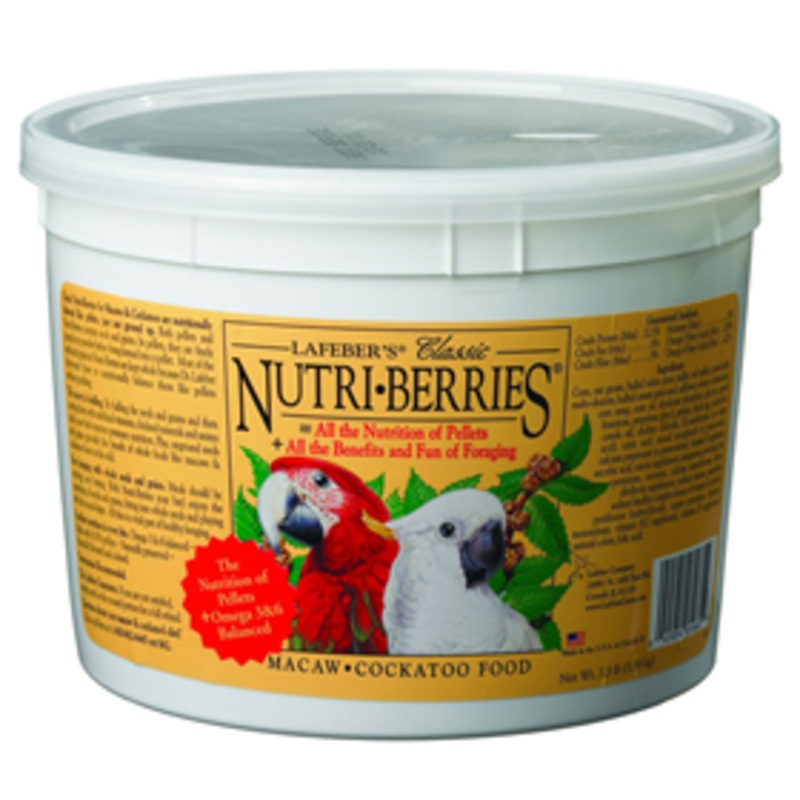 Lafeber’s Nutri Berries Macaw-Cockatoo 3.5 lbs