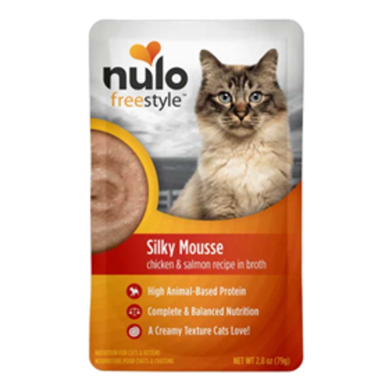 Nulo Cat  GF Freestyle Silky Mousse Chicken and Salmon Recipe 2.8oz