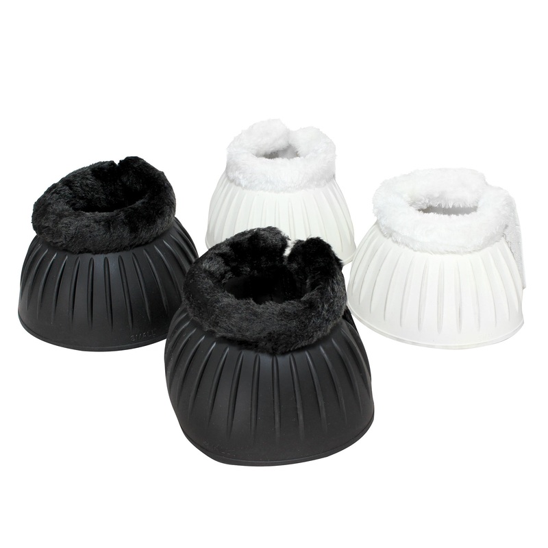 Ribbed Bell Boots with Fleece Top