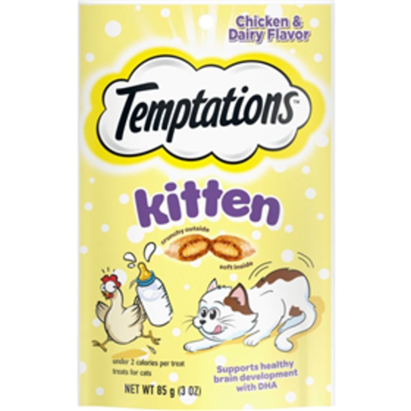 Temptations Chicken and Dairy Flavored Kitten Treats 3oz