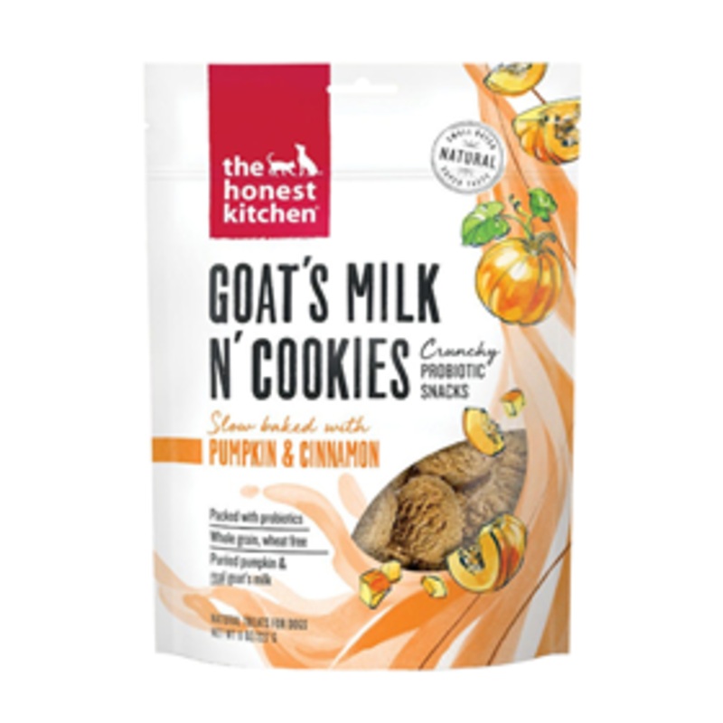 The Honest Kitchen Goat’s Milk N’ Cookies with Pumpkin & Cinnamon 8 oz.