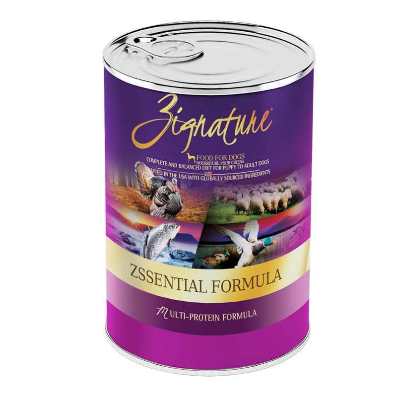 Zignature Dog Canned Food Zssential Formula 13oz