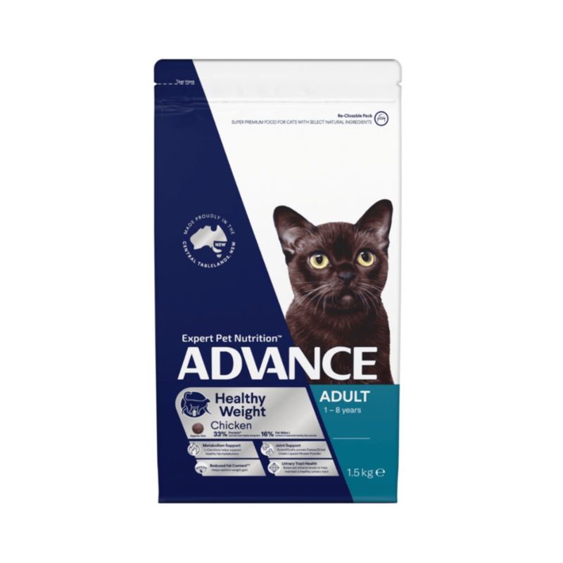 Advance Healthy Weight Control Chicken Adult Cat Dry Food
