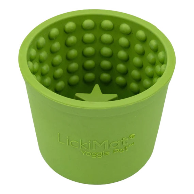 LickiMat Yoggie Pot|Green|Orange|Pink|Purple|Red|Turquoise