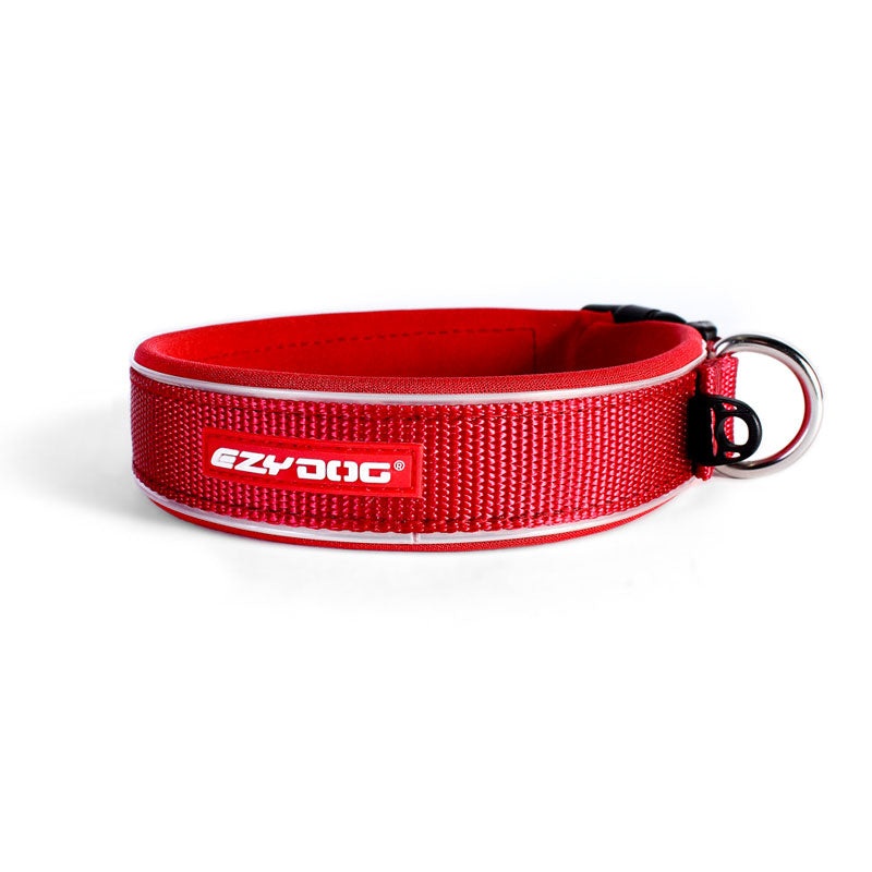 EzyDog Neo Classic Collar|M|L|XL|Black|Blue|Green Camo|Purple|Red|Pink