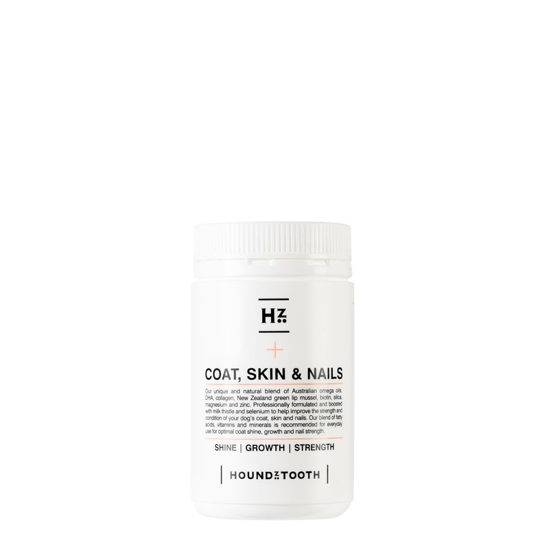 Houndztooth Dog Coat Skin and Nails Supplement 200g