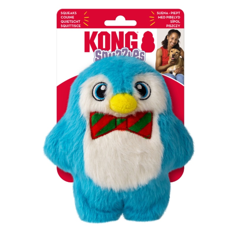 KONG Holiday Snuzzles Penguin – Small