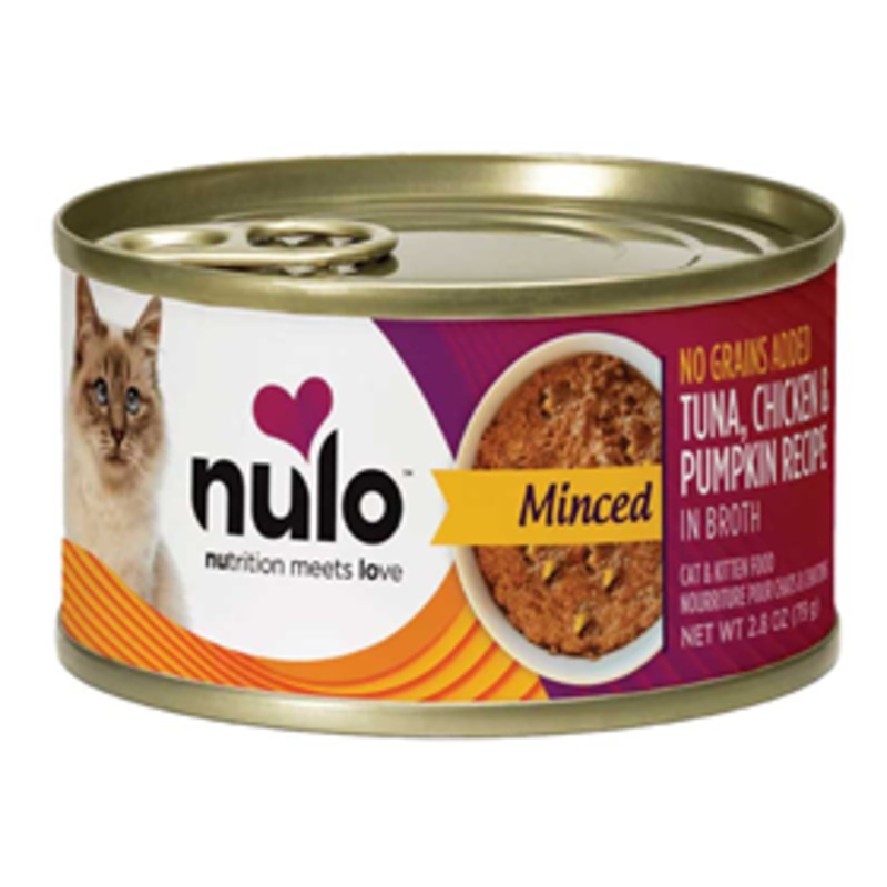 Nulo Cat & Kitten Minced Tuna with Pumpkin Recipe 6oz
