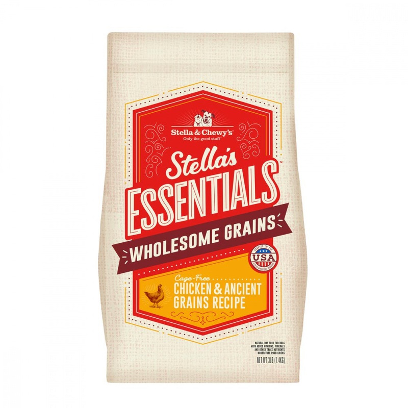 Stella & Chewy’s Stella’s Essentials Kibble Cage Free Chicken & Wholesome Grains Recipe Dry Dog Food