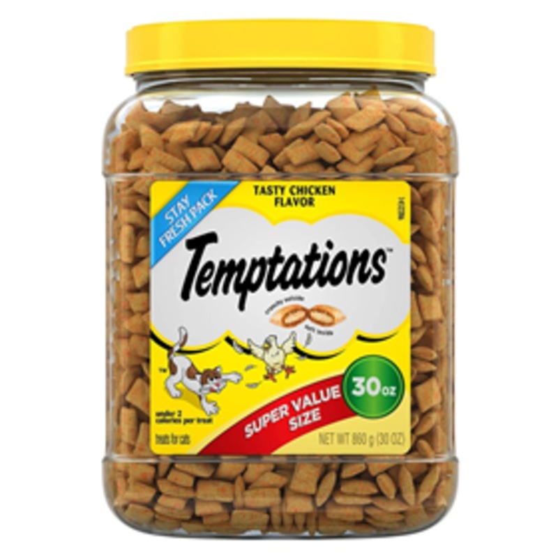 Temptations Classic Treats for Cats Tasty Chicken 30 oz.