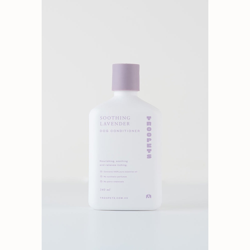Troopets Dog Conditioner Soothing Lavender 340ml