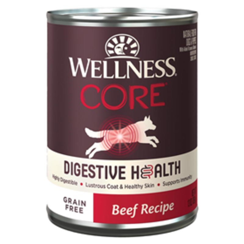 Wellness CORE Digestive Health for Dogs Beef Pate Recipe 13 oz.