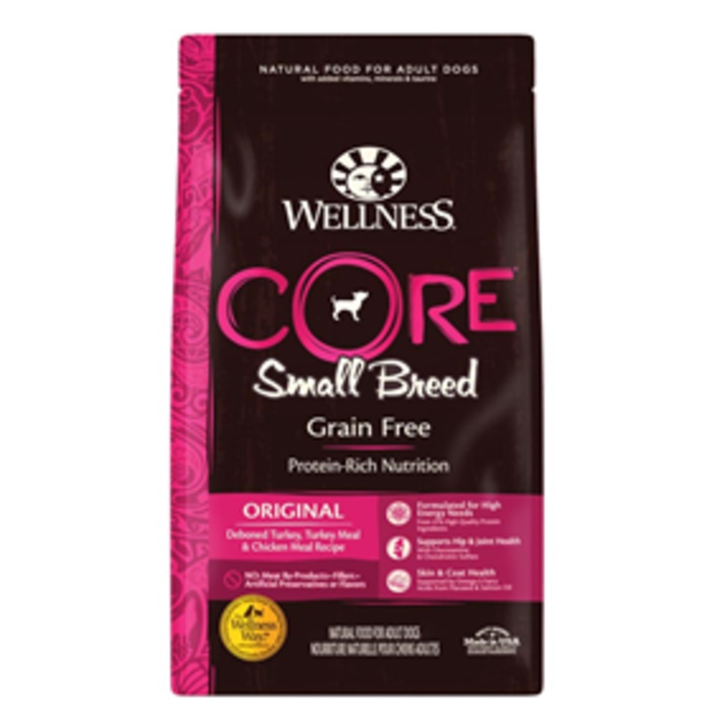Wellness Core Grain Free Small Breed Formula Dry Dog Food
