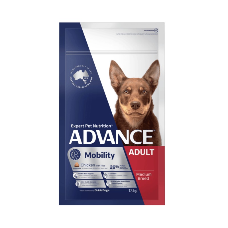 Advance Mobility Chicken with Rice Medium Breed Dog Dry Food