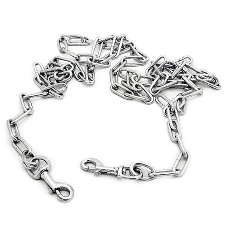 Dog Tie-Out Chain – 2 Snap Hooks
