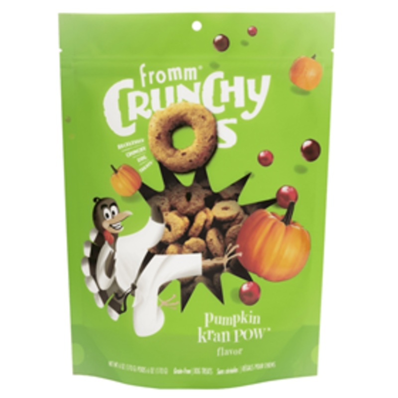 Fromm Crunchy O’s Pumpkin Kran Pow 6oz.