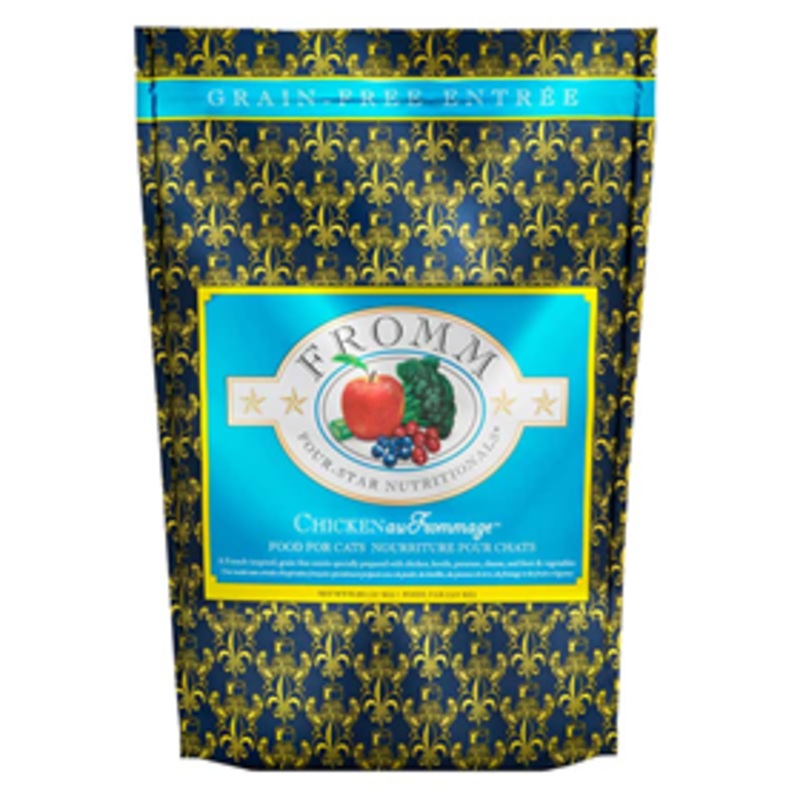 Fromm Four-Star Nutritionals Chicken au Frommage Cat Food 4 lbs