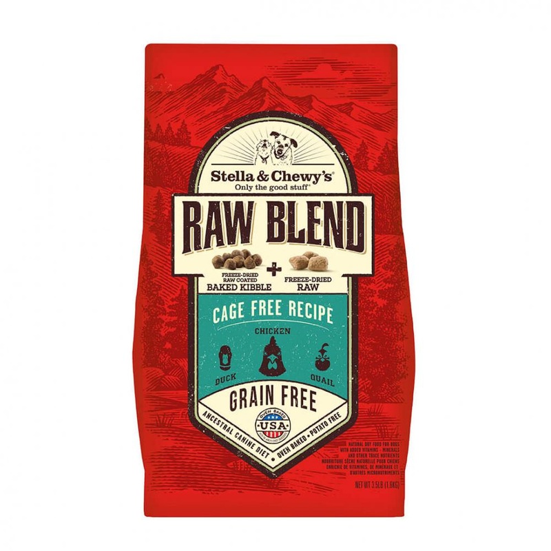 Stella & Chewy’s Raw Blend Kibble Cage Free Recipe Dry Dog Food