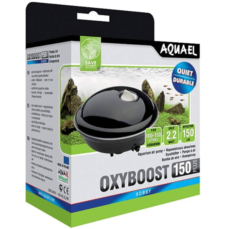 Aquael OxyBoost 150Plus – Aquarium Air Pump