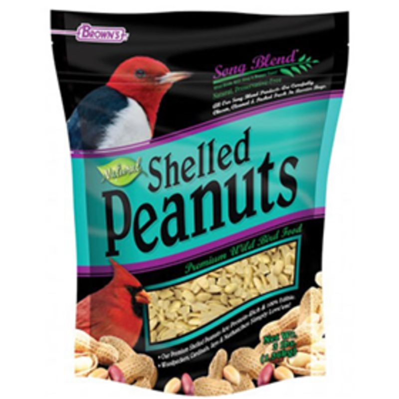 Brown’s Song Blend Shelled Peanuts 3 lb.